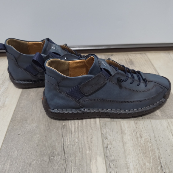 Other - Navy Casual Lace-Up Sneakers